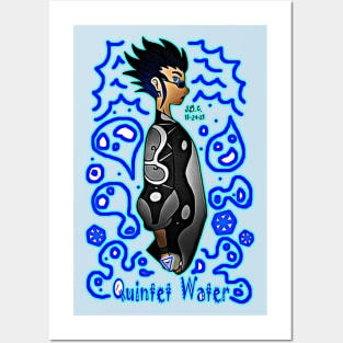 Quintet of Water Posters and Art